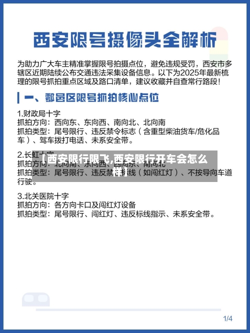【西安限行限飞,西安限行开车会怎么样】