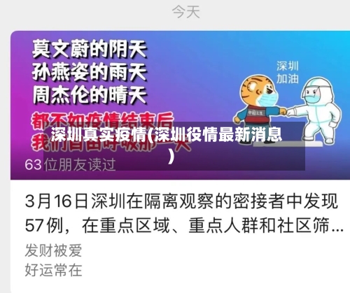 深圳真实疫情(深圳役情最新消息)