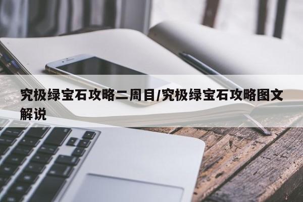 究极绿宝石攻略二周目/究极绿宝石攻略图文解说